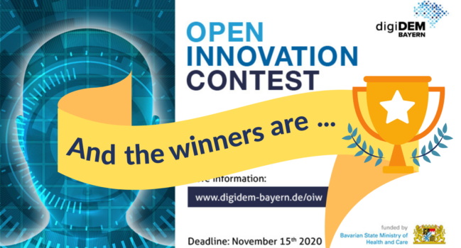 digiDEM Bayern zeichnet Gewinner des Open Innovation Wettbewerbs aus