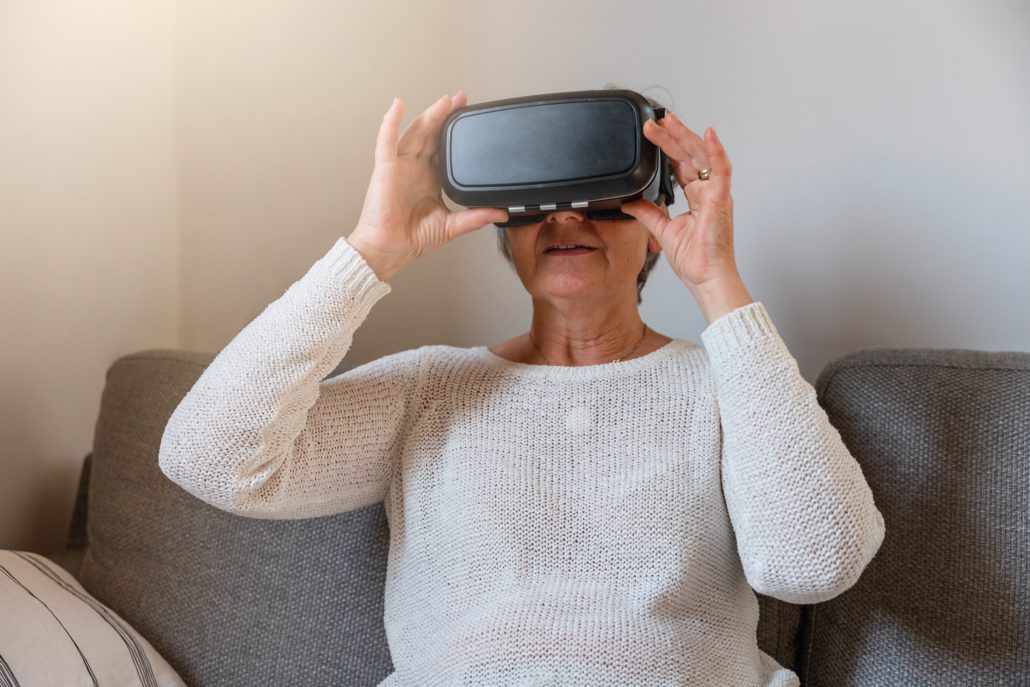 Mit VR-Brille und Tablet für bessere Lebensbedingungen