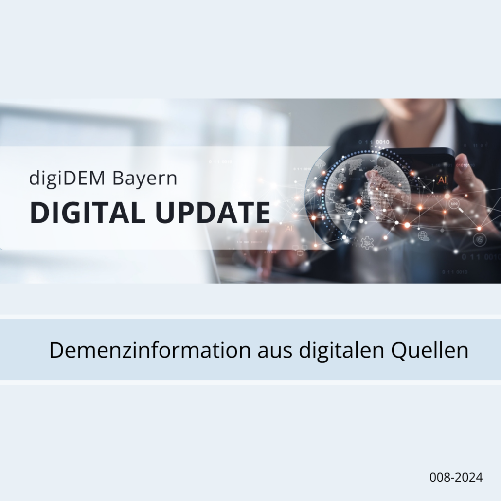 Demenzinformation aus digitalen Quellen