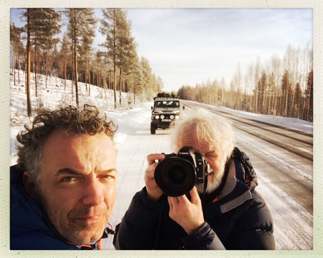 Diese Bilder sind jetzt die Möglichkeit sich zu erinnern, Hauke Dressler erinnert den Mut, den er hatte, auf diese Reise zu gehen.